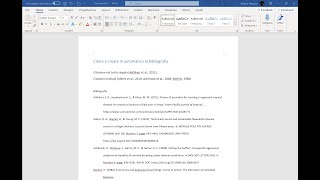 Come citare e creare la bibliografia in automatico