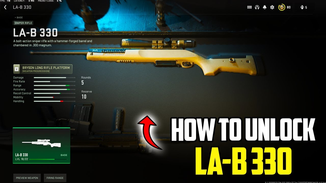 How To Unlock LA-B 330 On MW2 And WARZONE (MW2 LA-B 330) - YouTube