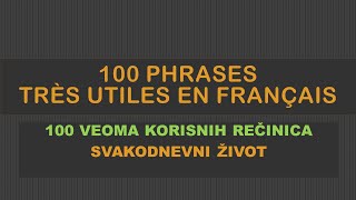 FRANCUSKI - 40/2022 100 kratkih, veoma korisnih rečenica za konverzaciju? Da li ih znate? PROVERITE!