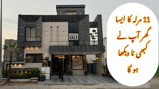 11 Marla Most Beautiful Semi Furnished House 🏠 For Sale In Bahria Town Lahore. For More Info