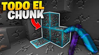 Minecraft UHC pero se MINA el CHUNK ENTERO 😱