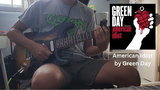 American Idiot - Green Day - Guitar Cover