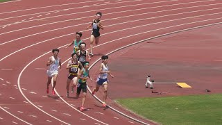 男子800m予選2組　2023千葉県選手権