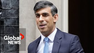 British PM Rishi Sunak proposes mandatory national service for 18-year-olds if r