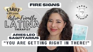 ARIES LEO SAGITTARIUS: It's Time to Catch Up to This New Path! | FIRE SIGNS