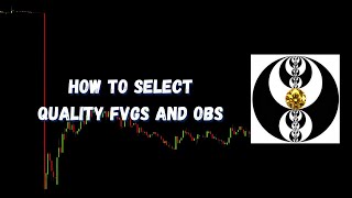 ICT Gems - How to Select Quality FVGs and OBs