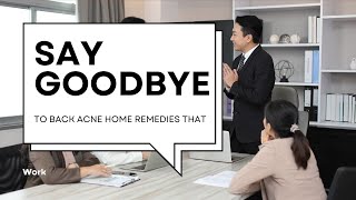 Say Goodbye To Back Acne Home Remedies That Work | Home Remedies For Acne | Healistic