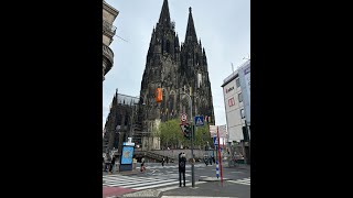 Cologne  \u0026 Bonn,  German, 科隆 \u0026 波昂 , Europe railroad travel 10 ,歐洲鐵路之旅10, 9/30/2024