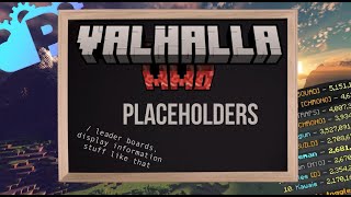 placeholders (Valhalla MMO plug-in tutorial “the basics”)