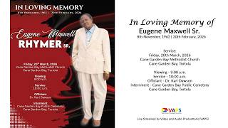 In Loving Memory Of Eugene Maxwell Sr