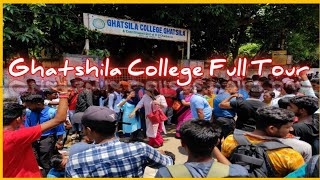 My College Full Tour ,Ghatshila College, Moto vlog 😇❣️