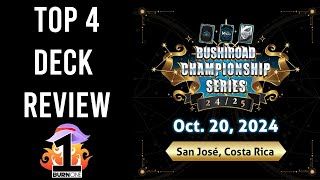 Top 4 Regional Deck Review San Jose, Costa Rica Shadowverse Evolve BCS 24/25