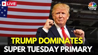 LIVE: Trump Reacts to Super Tuesday Results | Republican Presidential Nomination | GOP Win | IN18L