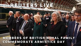 LIVE: Queen Camilla, Princess of Wales commemorate Remembrance Day