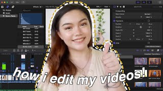 how i edit my videos! + equipment i use 📷 (philippines)