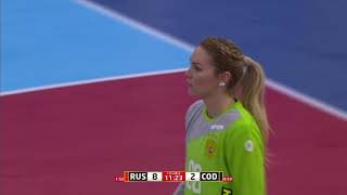 Russia vs DR Congo | Group phase highlights | 24th IHF Women's World Championship, Japan 2019