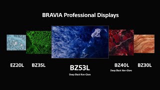 2024 BRAVIA 4K HDR Professional Displays Model | BZ-53L Series | Sony