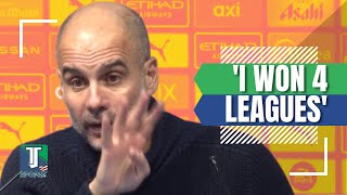 Pep Guardiola MAINTAINS THE HOPE of WINNING The Premier League