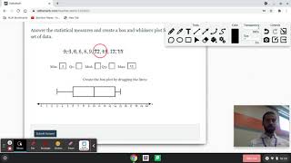 Create Box Plot Delta Math