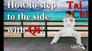 How to step to the side with Qi? || LeonXu.Taichi