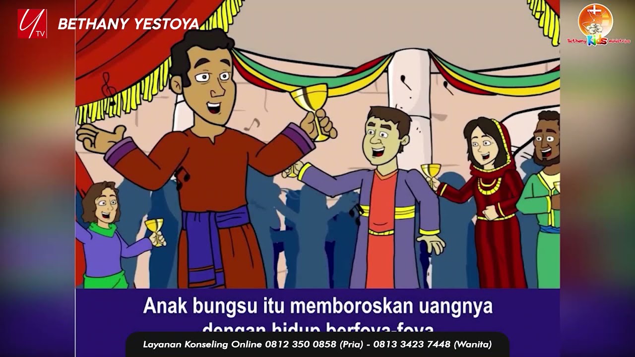 Khotbah Anak - Perumpamaan Anak Yang Hilang - Bethany Yestoya Kids ...