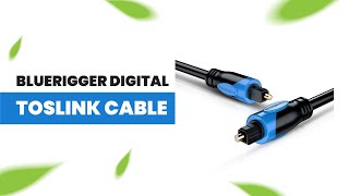 Upgrade Your Audio Setup with BlueRigger Digital Optical Audio Toslink Cable! | Review