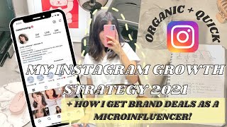 My Instagram growth strategy for 2021 📈 organically increase followers + engagement hacks