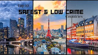 Top 10 Safest Countries according to Peace Index Ranking 2023 | Low Crime Countries