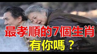 佛說：孝順不能等。不要讓自己的父母孤獨終老「落地三聲，富貴天成」，在家是孝子，在外是驕子，裡外都不窮的7個生肖