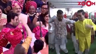 Bollywood stars dance at Akash Ambani & Shloka Mehta's wedding ceremony