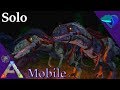 SOLO TAMING SOME MEGALOSAURUS ON A SPIDER! Solo ARK: Mobile [S1:E44]