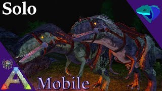 SOLO TAMING SOME MEGALOSAURUS ON A SPIDER! Solo ARK: Mobile [S1:E44]