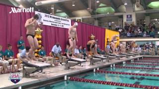 Men's 200yd Butterfly A Final   2012 Minneapolis Grand Prix