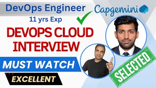 Excellent 11yrs exp DevOps Engineer Interview. Watch and Learn !