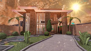 Lets Build Bloxburg Modern House 2 Part 2 - roblox bloxburg modern family house 91k youtube