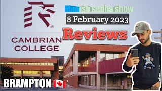 PROS AND CONS OF CAMBRIAN COLLEGE 🇨🇦  || REVIEW ON CAMBRIAN COLLEGE || EXPERIENCE IN TORONTO #canada