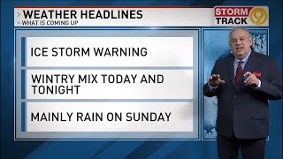FORECAST UPDATE: Chattanooga area braces for winter weather - Saturday 6am