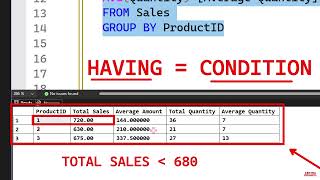 SQL HAVING Clause Explained Clearly | SQL Masterclass Ep. 23