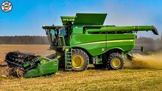 ŽNĚ 2019 / Harvest / Moisson | - Jetel inkarnát |Demo John Deere S770i \u0026 JD 730FD|