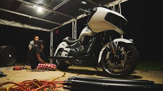 Stripping the Challenger exhaust didn't take long | Tab Performance B.A.M Sticks