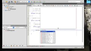 How to display a message in Java