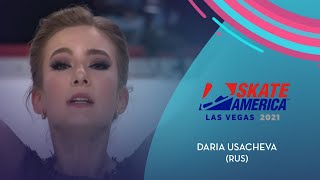 Daria Usacheva (RUS) | Women FS | Guaranteed Rate Skate America 2021 | #GPFigure