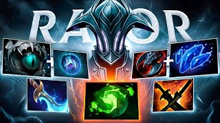 КОЛЛАПС 1vs9 на РАЗОРЕ! Он на другом уровне.. Team Spirit Collapse Dota 2