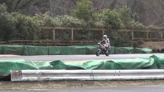 大井松田カートランド　NSR50とエイプ100　2015/3/3