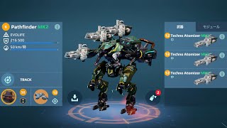 [WR] Atomizer PATHFINDER Gameplay | War Robots