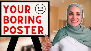 How to make a really good Research Poster? Let me help you!