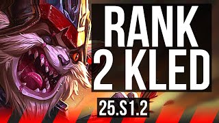 KLED vs JAX (TOP) | Rank 2 Kled, 10/1/10, Legendary | NA Grandmaster | 25.S1.2