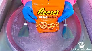 Ice Cream Rolls | Reese's Dipped Pretzels