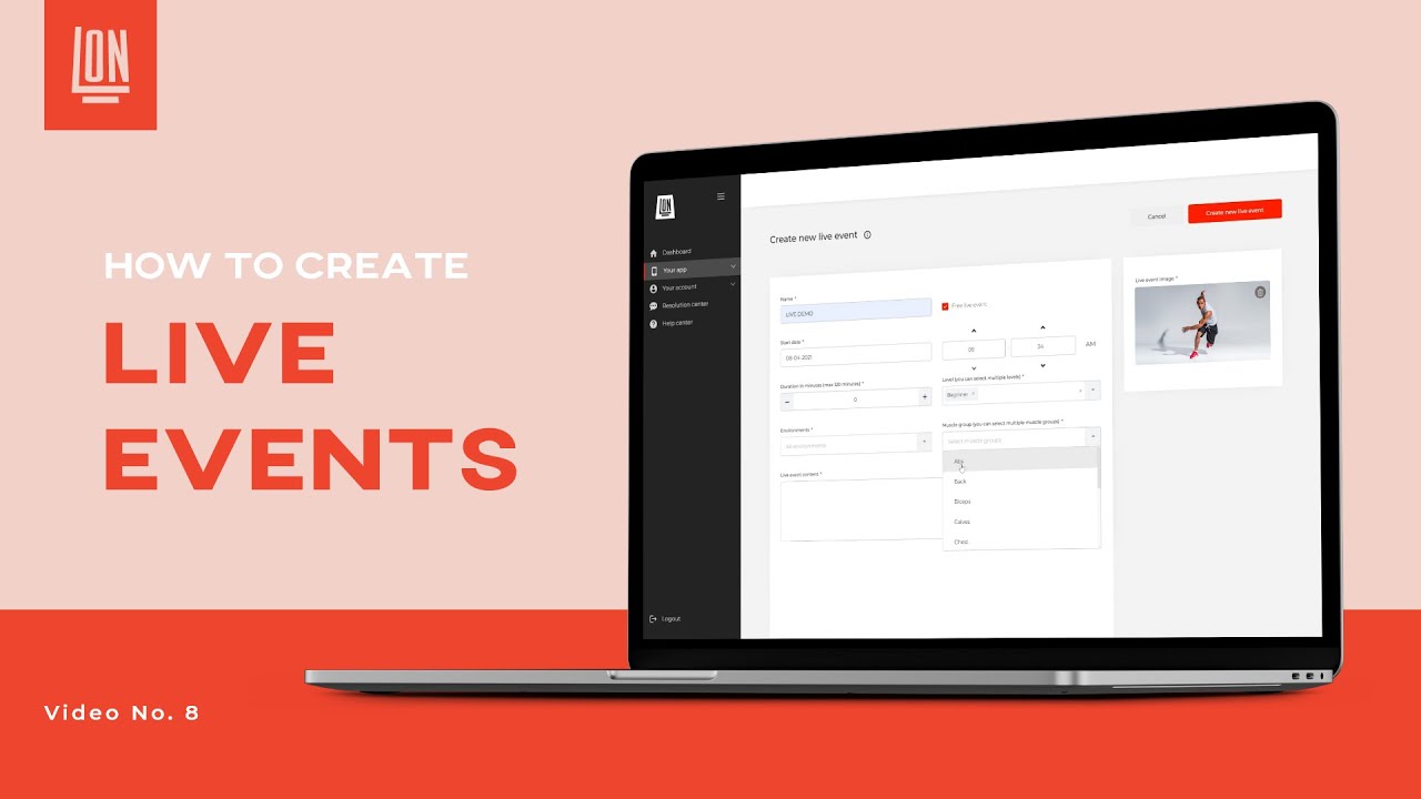 How To Create Live Events Youtube