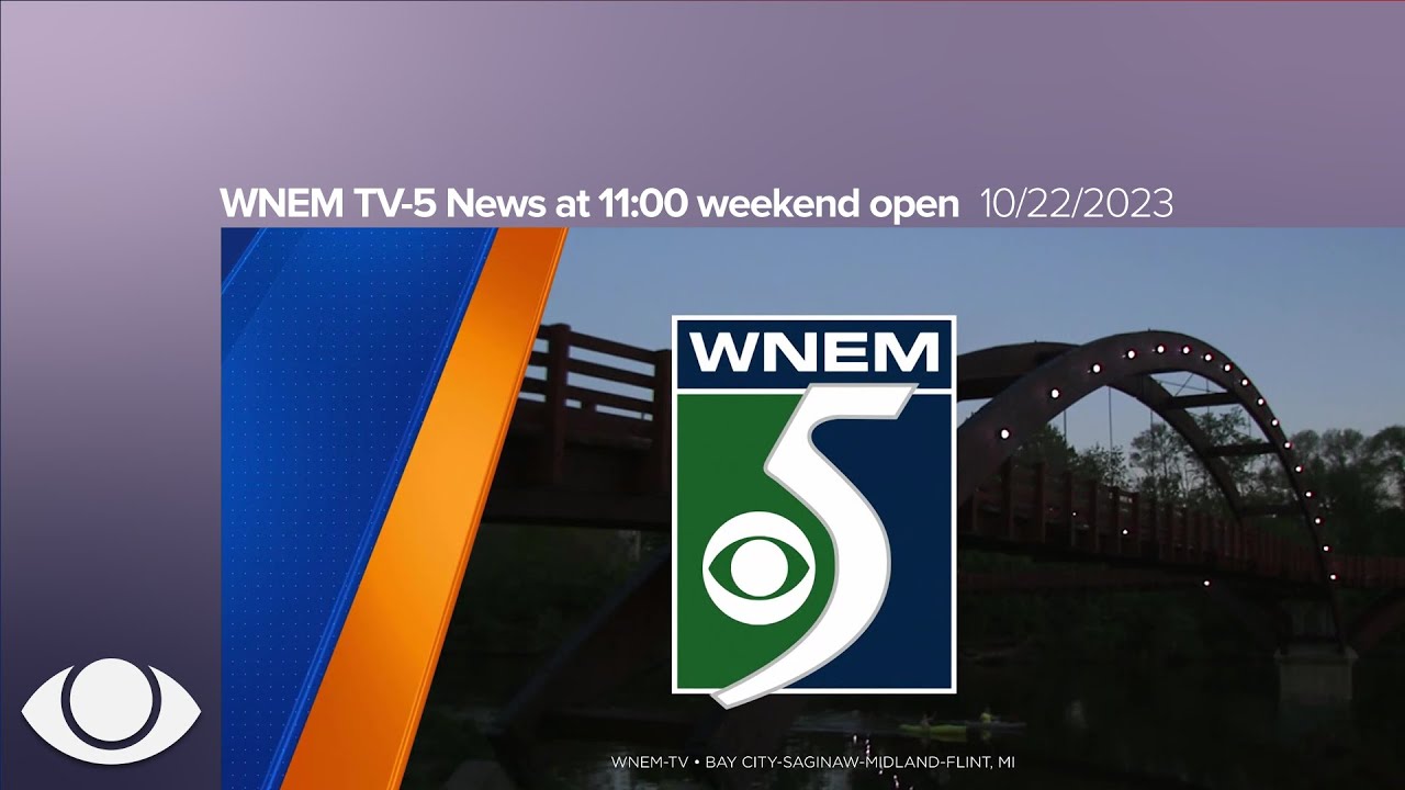 WNEM-TV 11pm Weekend Newscast Open, October 22, 2023 - YouTube